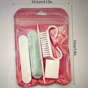 ❣️5|$25❣️Pink Manicure Set with Tools. Set of 2